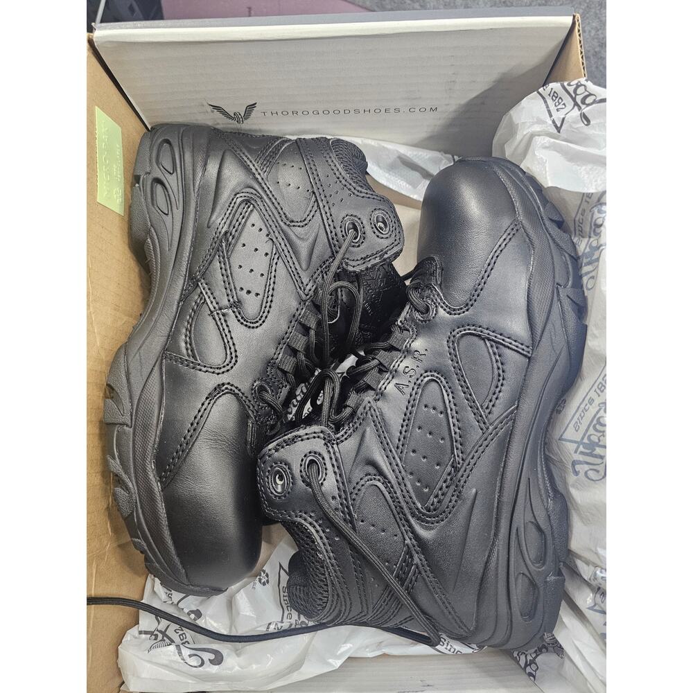 THOROGOOD 834-6523 ATHLETIC SLIP‎ RESISTANT WOMANS SIZE 9 WIDE BOOTS